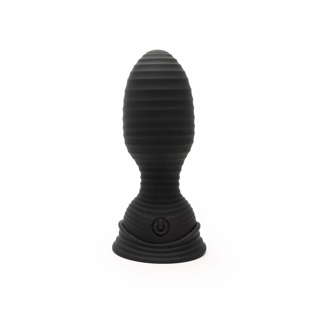 VIP Silicone Vibrating Inflatable Butt Plug Rechargeable Remote Control