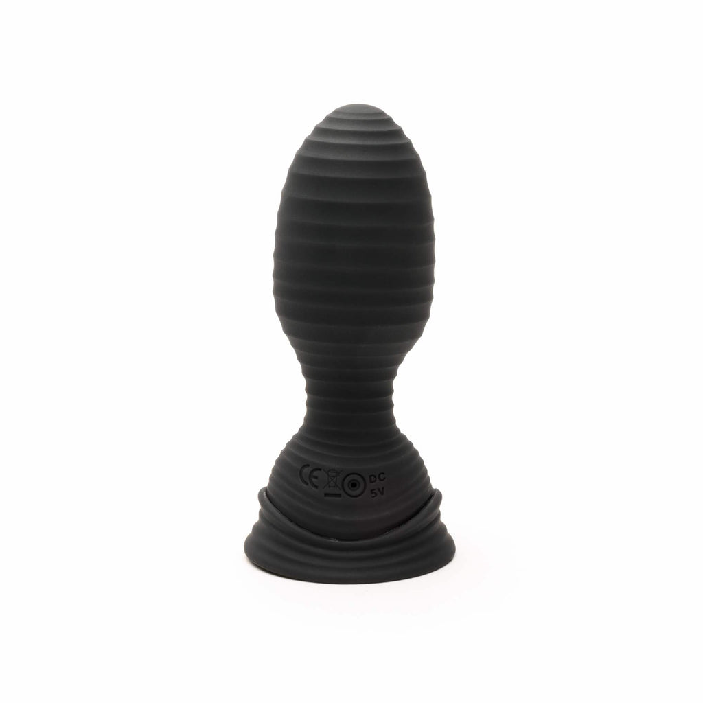 VIP Silicone Vibrating Inflatable Butt Plug Rechargeable Remote Control
