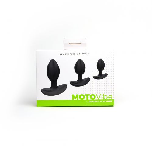 MOTOVibe Plug N Play Kit by Sport Fucker Rechargeable Remote Control Butt Plug