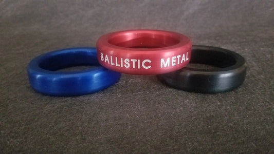 Chubby Style Cockring in Anodized Aluminum