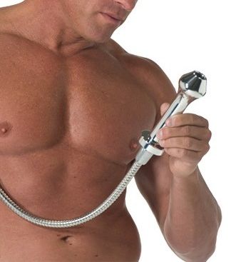Low Flow / Big Mouth Shower Nozzle in Aluminum