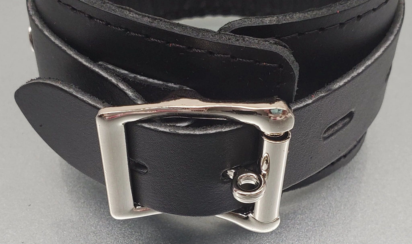 Leather Wrist / Arm Restraint Cuffs