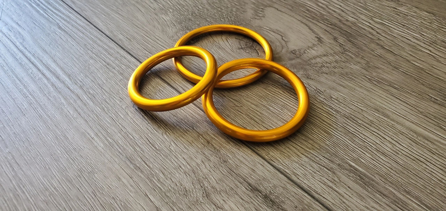 Round Style Cockring in Anodized Aluminum