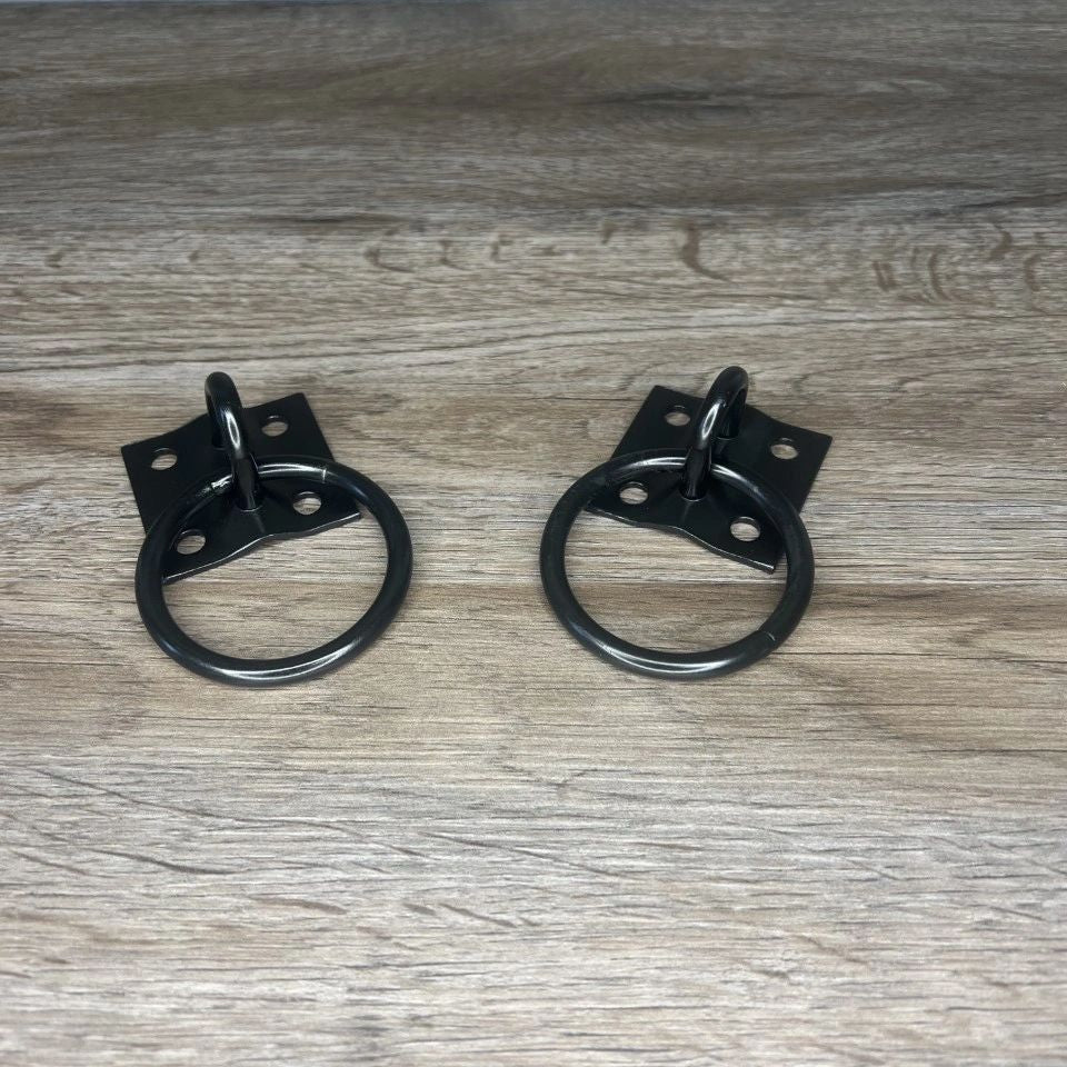 Bondage Wall Plate Mount with Attachment Ring BDSM Dungeon
