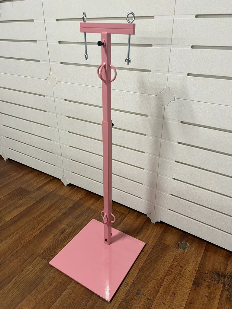 Pretty in Pink Cock & Ball Pillory CBT Dungeon Clamp Vice Sissy Cuckold
