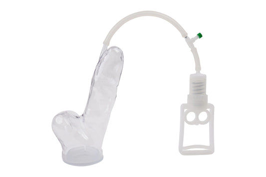 Frohle Froehle Realistic Penis & Balls Cylinder Pump Kit Professional PP014