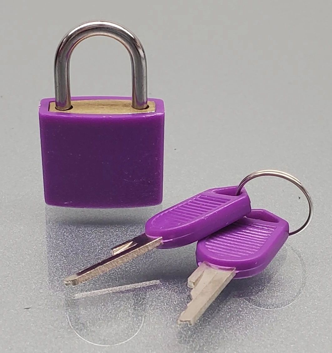 Padlock Lock for Restraints and Chastity Devices