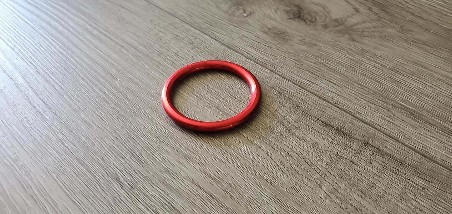 Round Style Cockring in Anodized Aluminum
