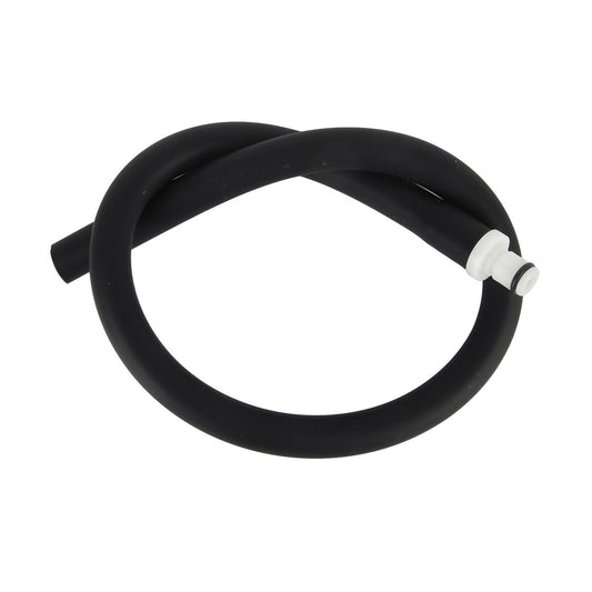 12" Replacement Silicone Vacuum Pumping Hose for All Pumps - Includes Male Connector Valve End