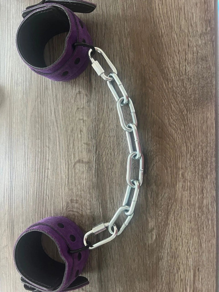 Connector Chain with Quick Links Clip for Bondage Spreader Bars, Restraint Cuffs, BDSM