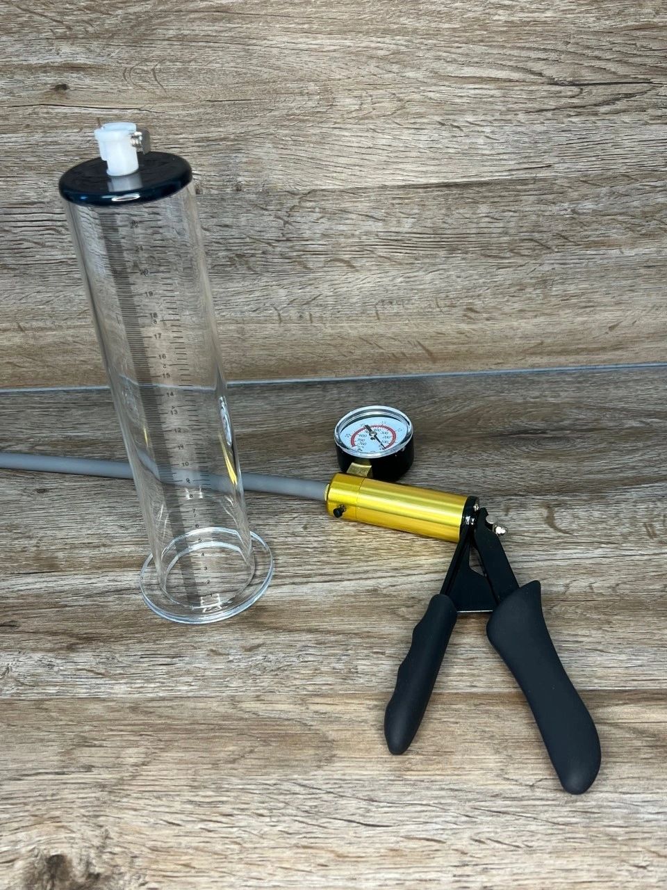 Penis Pump Starter Kit with Pumping Cylinder and Handle