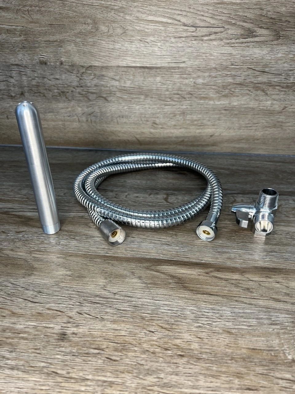 Shower Shot Kits (includes Nozzle, Hose, Diverter & Travel Bag)
