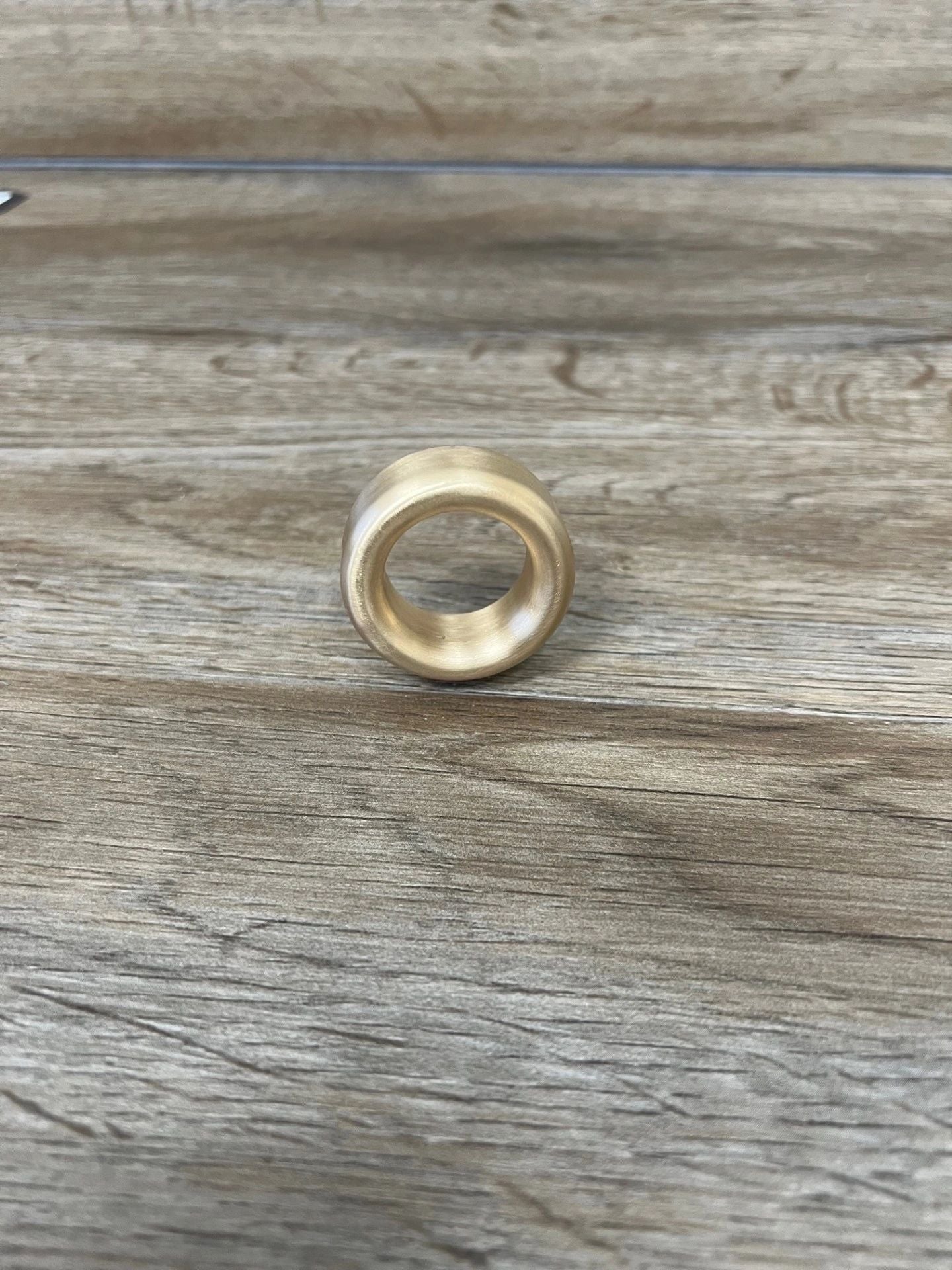 Aurelius Thick & Heavy Style Glans Ring & Cockring in Brass