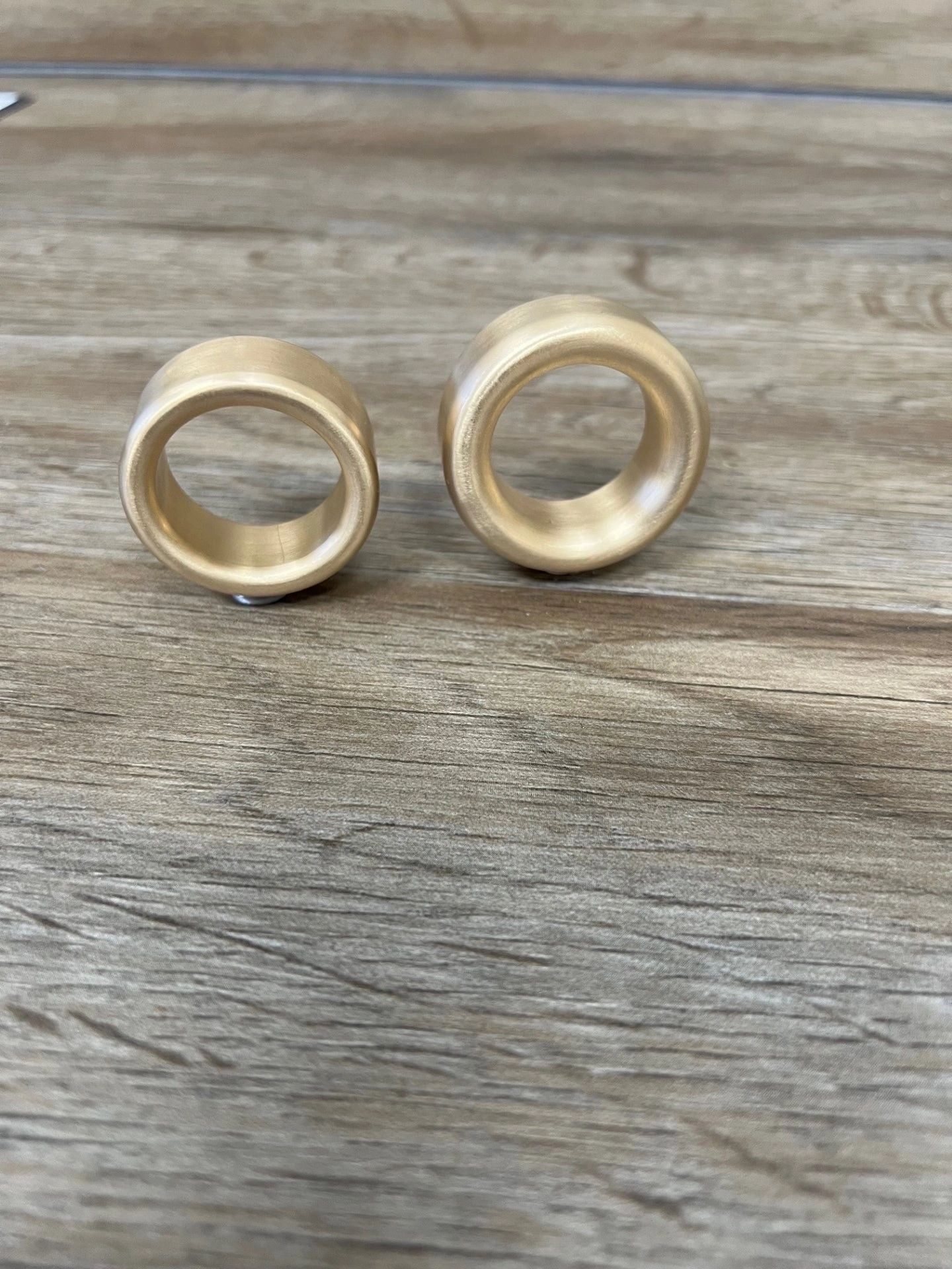 Aurelius Thick & Heavy Style Glans Ring & Cockring in Brass