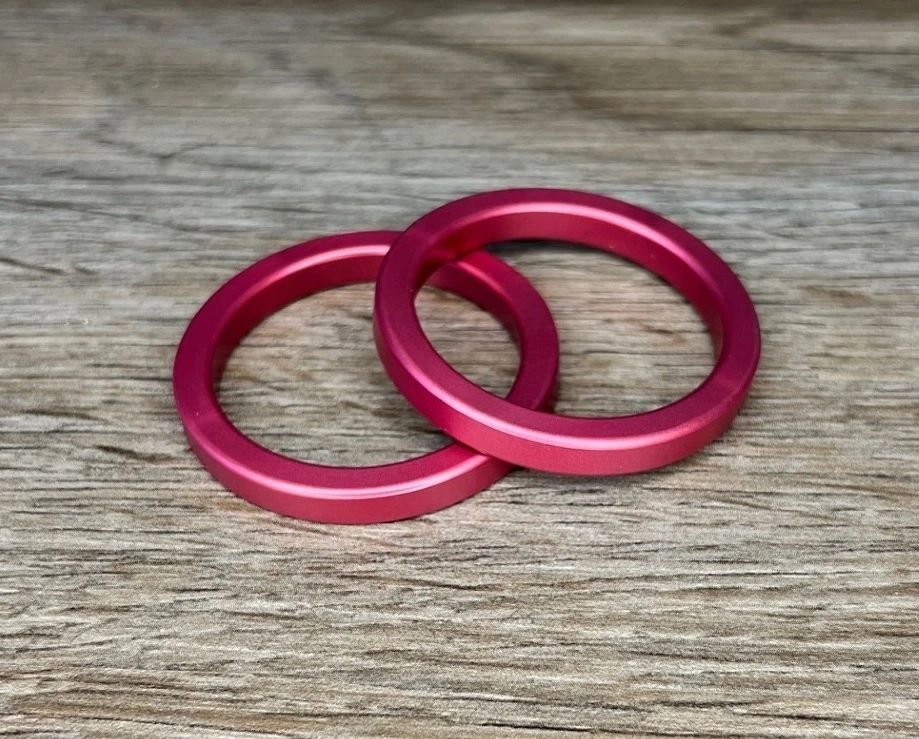 1/4" Thick Style Cockring in Anodized Aluminum