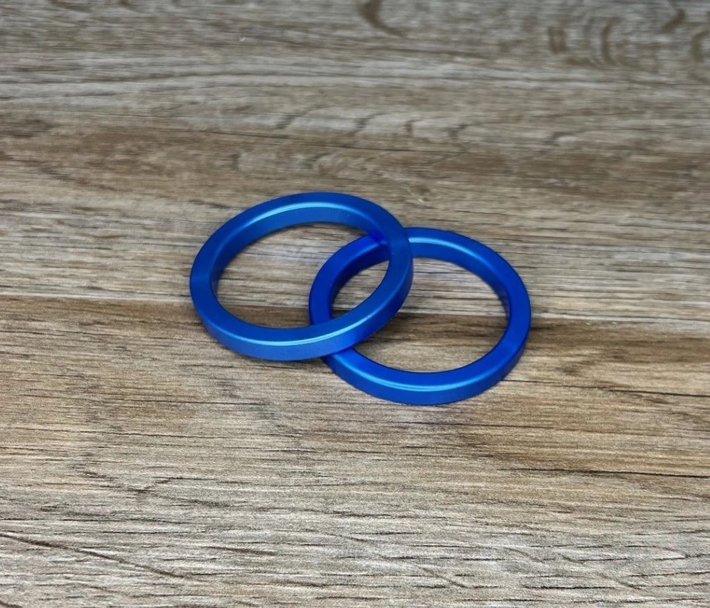 1/4" Thick Style Cockring in Anodized Aluminum